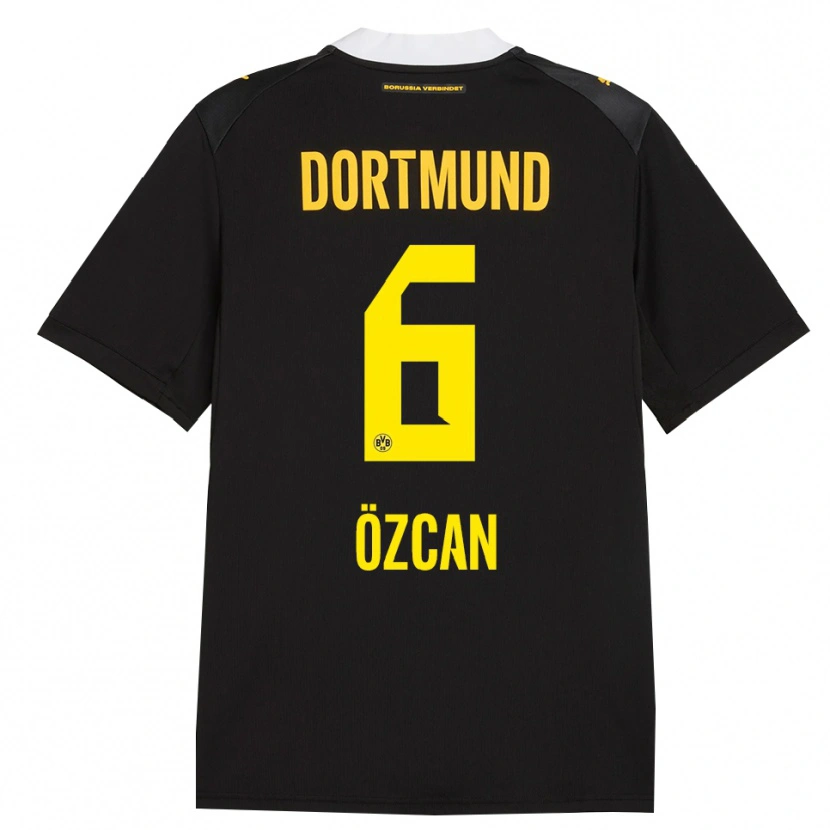 Danxen Hombre Camiseta Salih Ozcan #6 Negro Rojo Amarillo 2ª Equipación 2026/27 La Camisa México