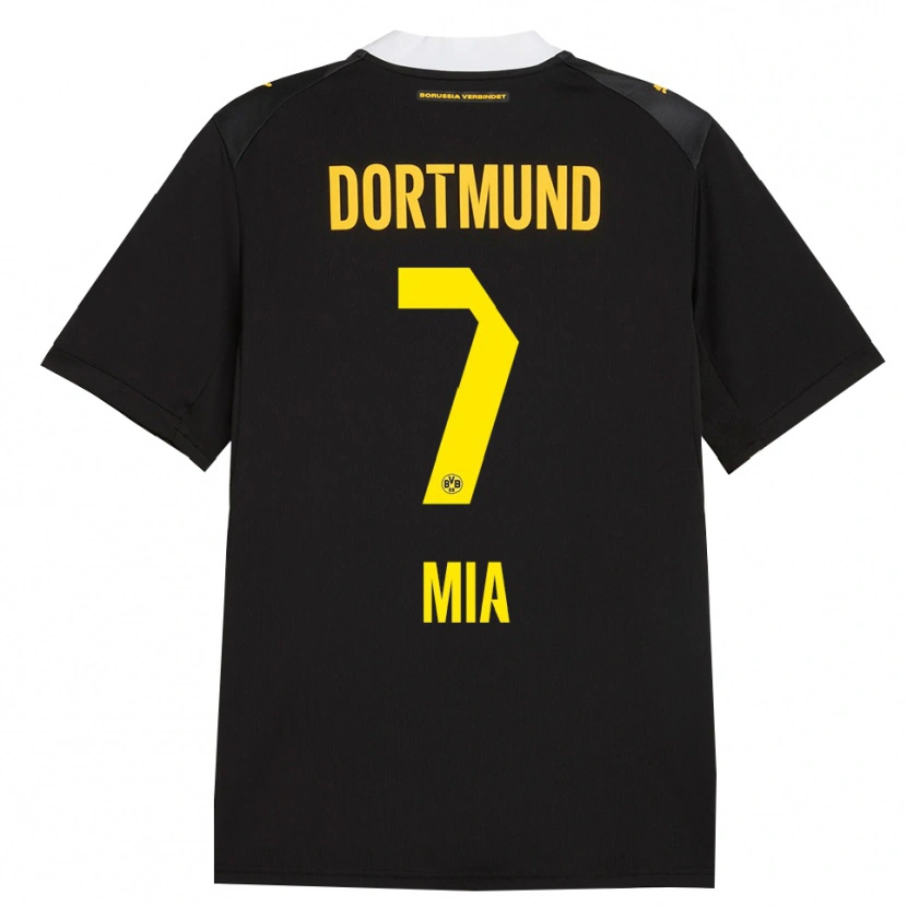 Danxen Hombre Camiseta Zschocke Mia #7 Negro Rojo Amarillo 2ª Equipación 2026/27 La Camisa México