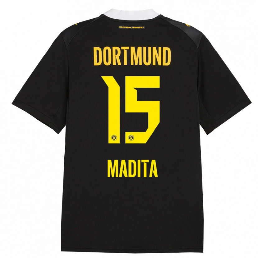 Danxen Hombre Camiseta Kohorst Madita #15 Negro Rojo Amarillo 2ª Equipación 2026/27 La Camisa México