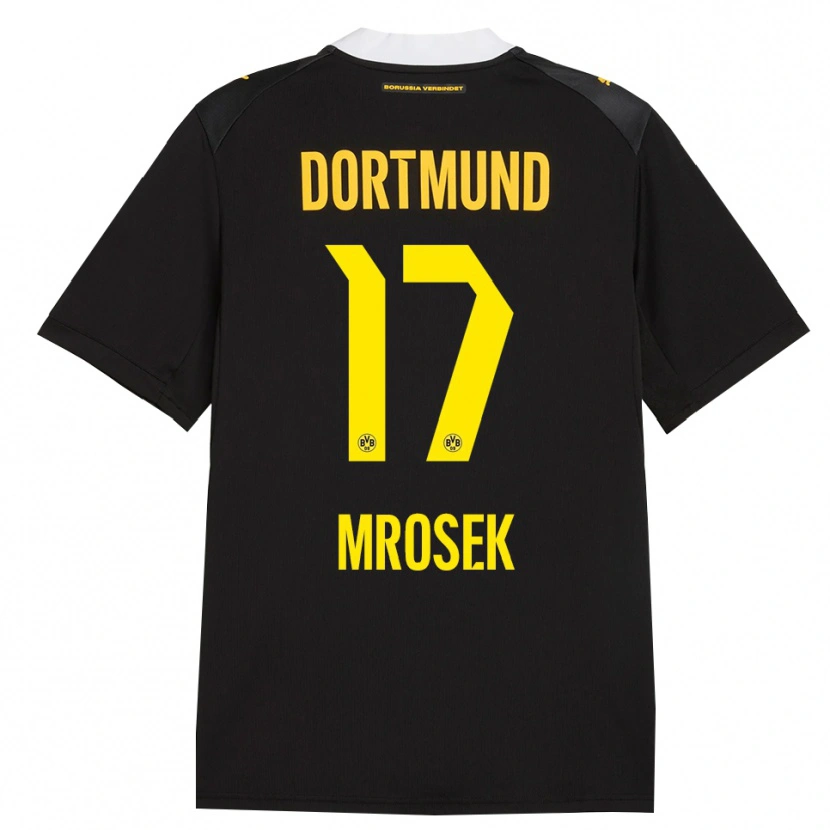 Danxen Hombre Camiseta Noah Mrosek #17 Negro Rojo Amarillo 2ª Equipación 2026/27 La Camisa México