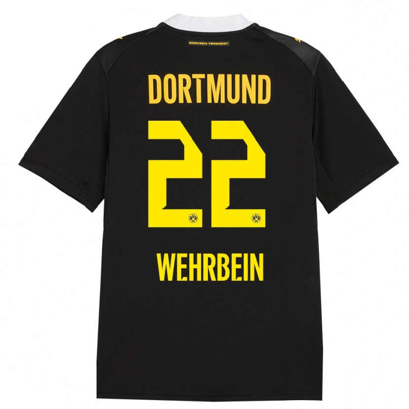 Danxen Hombre Camiseta Jan-Mattis Wehrbein #22 Negro Rojo Amarillo 2ª Equipación 2026/27 La Camisa México