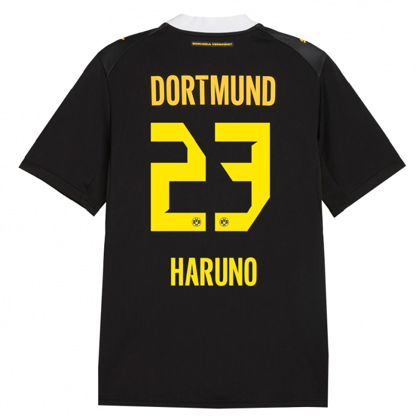 Danxen Hombre Camiseta Sasaki Haruno #23 Negro Rojo Amarillo 2ª Equipación 2026/27 La Camisa México