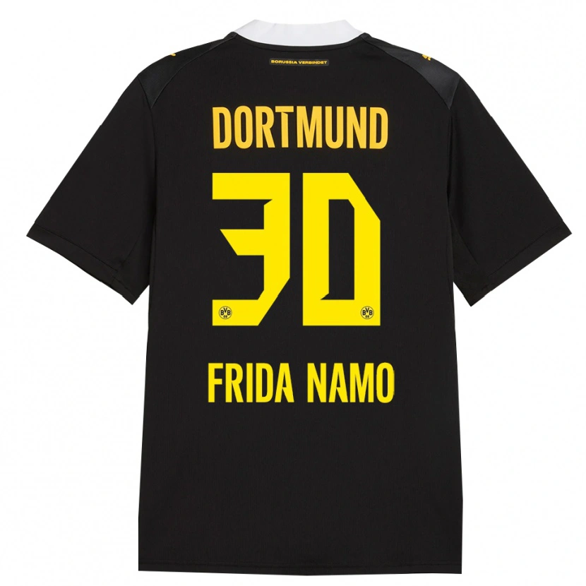 Danxen Hombre Camiseta Ronning Frida Namo #30 Negro Rojo Amarillo 2ª Equipación 2026/27 La Camisa México