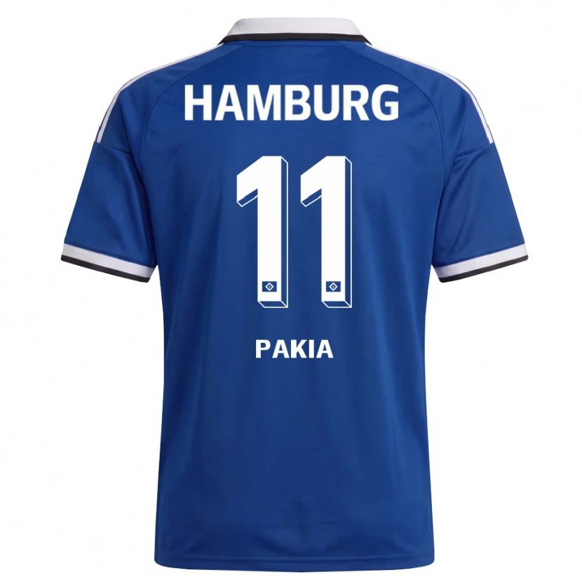 Danxen Hombre Camiseta Ware Pakia #11 Blanco Azul 2ª Equipación 2026/27 La Camisa México