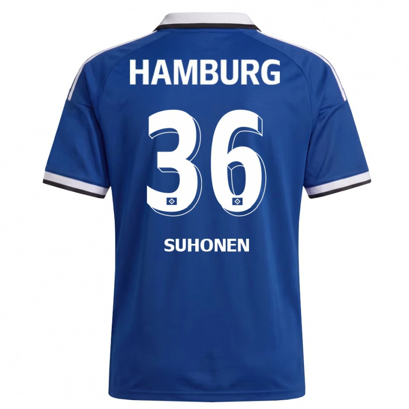Danxen Hombre Camiseta Anssi Suhonen #36 Blanco Azul 2ª Equipación 2026/27 La Camisa México