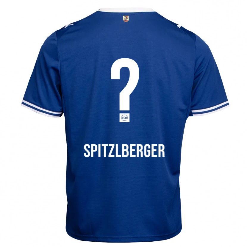 Danxen Hombre Camiseta Tyler Spitzlberger #0 Azul Real Blanco 2ª Equipación 2026/27 La Camisa México