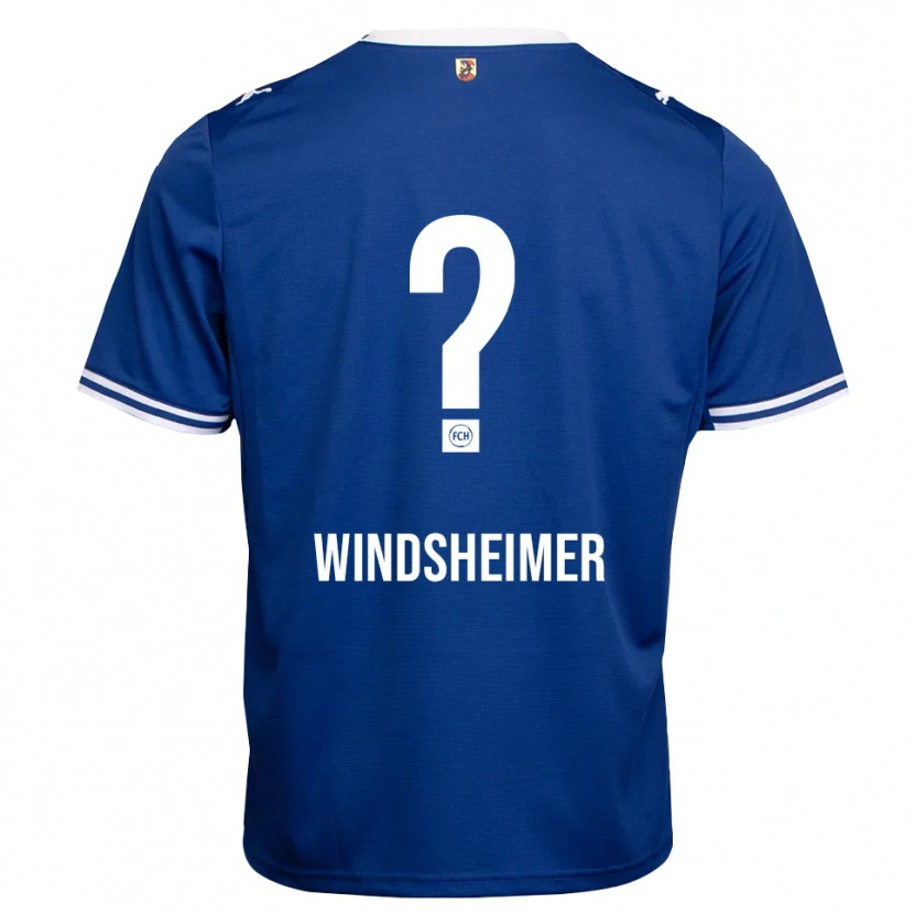 Danxen Hombre Camiseta Tim Windsheimer #0 Azul Real Blanco 2ª Equipación 2026/27 La Camisa México
