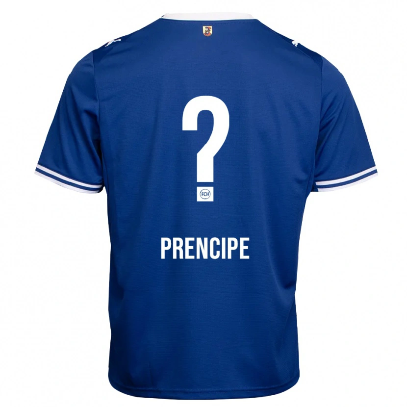 Danxen Hombre Camiseta Alessandro Prencipe #0 Azul Real Blanco 2ª Equipación 2026/27 La Camisa México