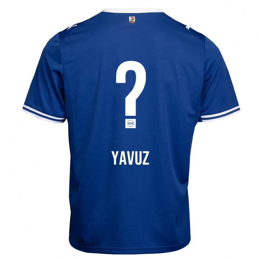 Danxen Hombre Camiseta Abdullah Yavuz #0 Azul Real Blanco 2ª Equipación 2026/27 La Camisa México