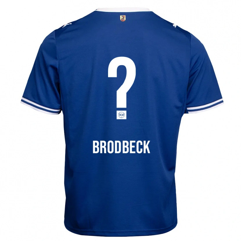 Danxen Hombre Camiseta Siska Brodbeck #0 Azul Real Blanco 2ª Equipación 2026/27 La Camisa México