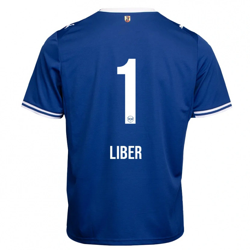 Danxen Hombre Camiseta Janina Liber #1 Azul Real Blanco 2ª Equipación 2026/27 La Camisa México
