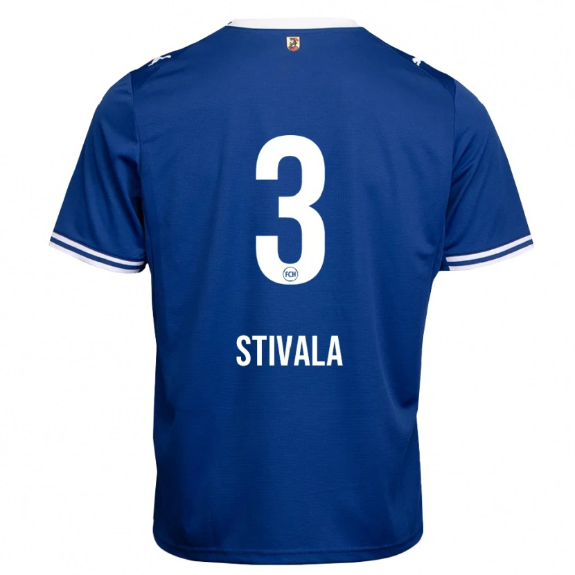 Danxen Hombre Camiseta Gabriel Stivala #3 Azul Real Blanco 2ª Equipación 2026/27 La Camisa México