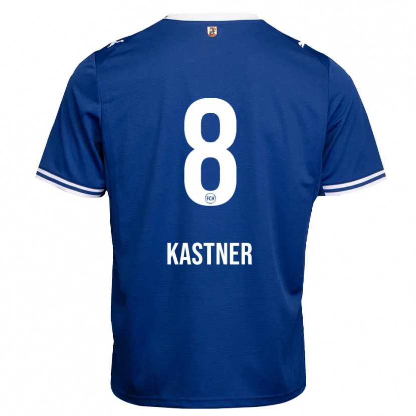 Danxen Hombre Camiseta Mara Kastner #8 Azul Real Blanco 2ª Equipación 2026/27 La Camisa México