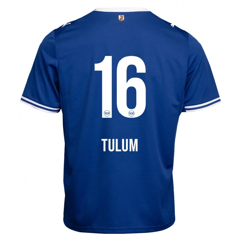 Danxen Hombre Camiseta Melih Tulum #16 Azul Real Blanco 2ª Equipación 2026/27 La Camisa México