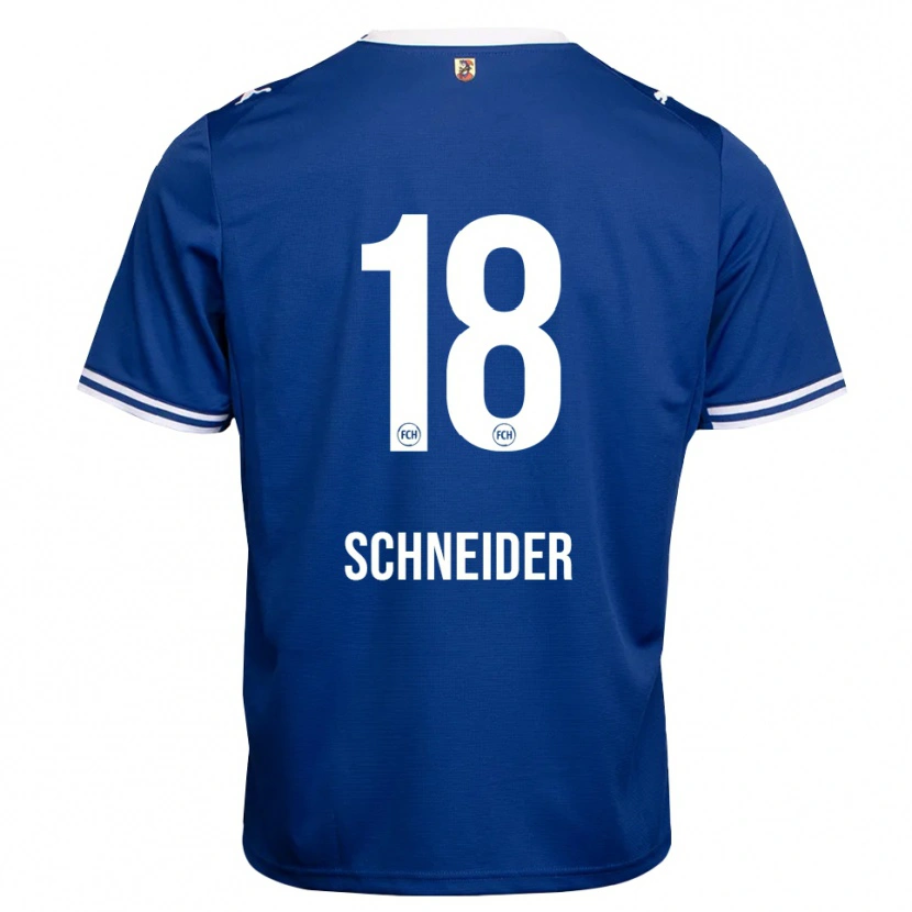 Danxen Hombre Camiseta Noah Schneider #18 Azul Real Blanco 2ª Equipación 2026/27 La Camisa México