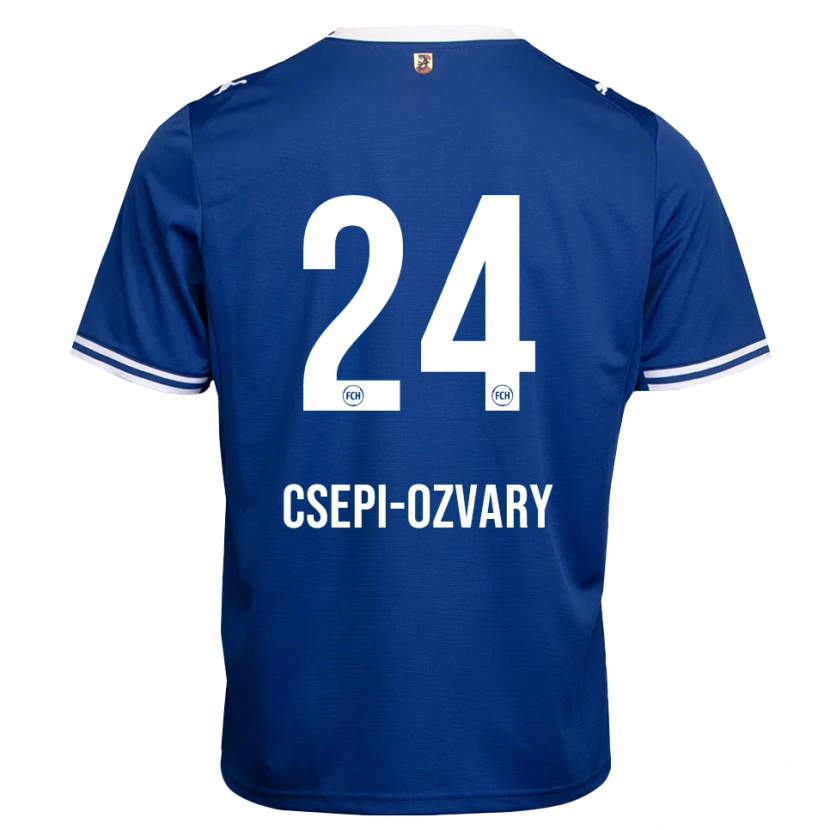 Danxen Hombre Camiseta Marcell Csepi-Ozvary #24 Azul Real Blanco 2ª Equipación 2026/27 La Camisa México
