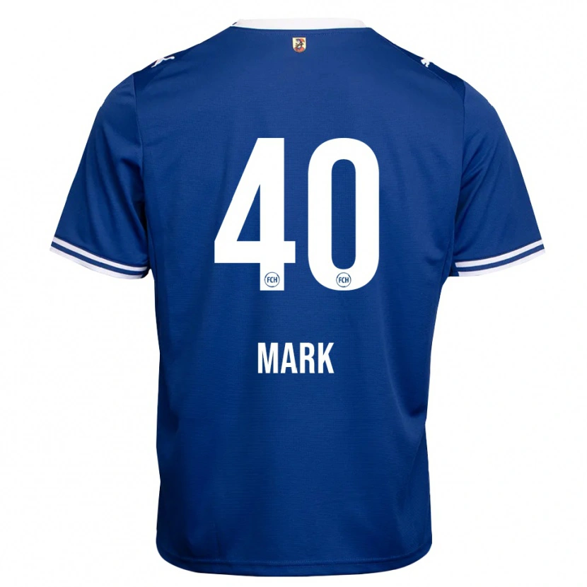 Danxen Hombre Camiseta Felix Mark #40 Azul Real Blanco 2ª Equipación 2026/27 La Camisa México
