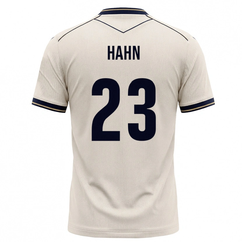 Danxen Hombre Camiseta Chiara Hahn #23 Blanco Roto Azul Tinta 2ª Equipación 2026/27 La Camisa México