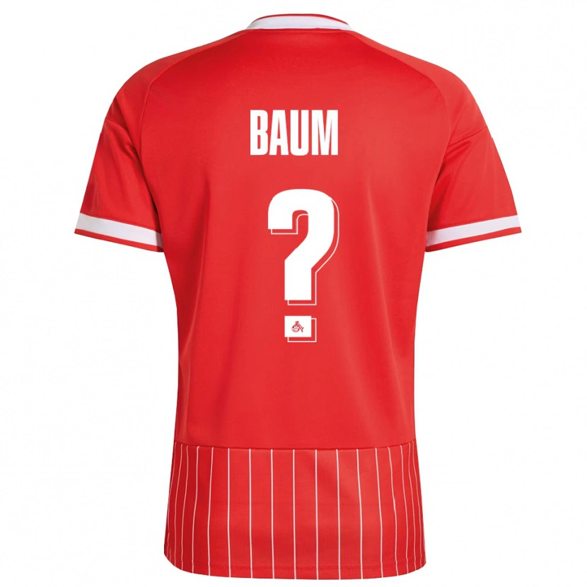 Danxen Hombre Camiseta Julius Baum #0 Verde Rojo Blanco 2ª Equipación 2026/27 La Camisa México