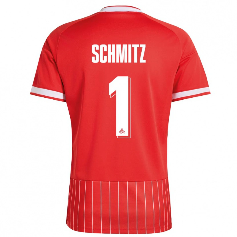 Danxen Hombre Camiseta Lisa Schmitz #1 Verde Rojo Blanco 2ª Equipación 2026/27 La Camisa México