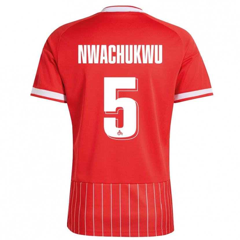 Danxen Hombre Camiseta Ben Nwachukwu #5 Verde Rojo Blanco 2ª Equipación 2026/27 La Camisa México