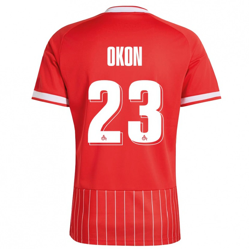 Danxen Hombre Camiseta Paul Okon-Engstler #23 Verde Rojo Blanco 2ª Equipación 2026/27 La Camisa México