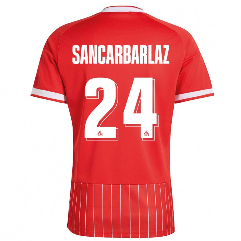 Danxen Hombre Camiseta Keyhan Sancarbarlaz #24 Verde Rojo Blanco 2ª Equipación 2026/27 La Camisa México