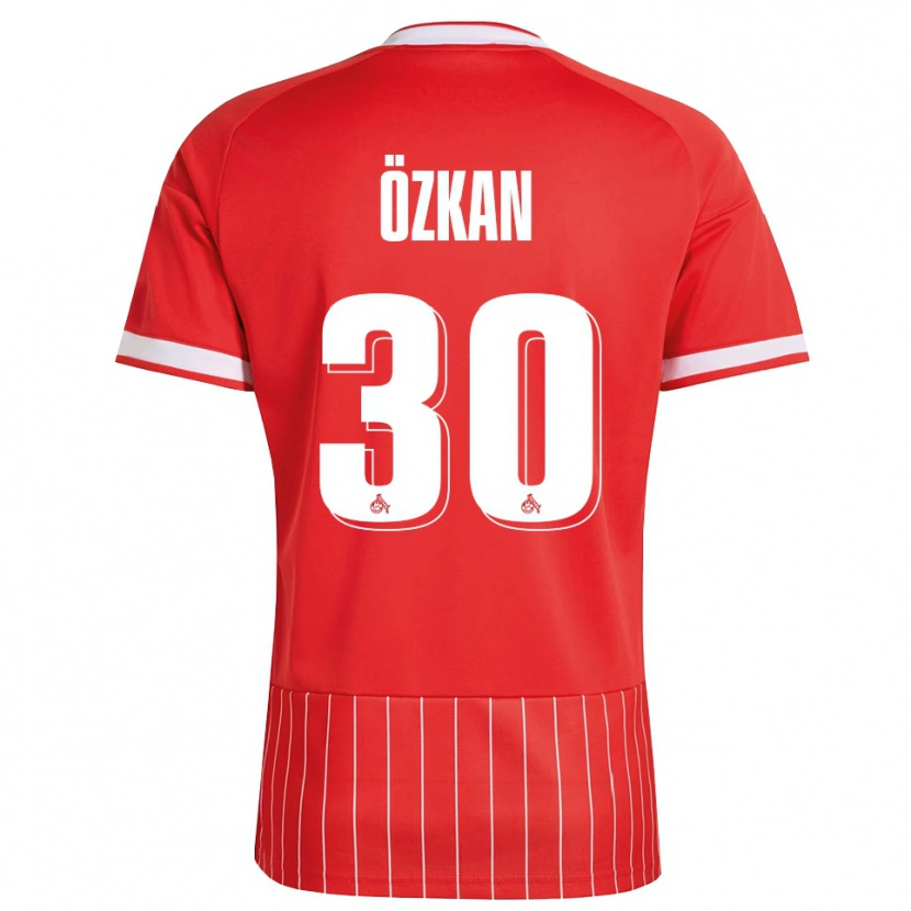 Danxen Hombre Camiseta Mikail Özkan #30 Verde Rojo Blanco 2ª Equipación 2026/27 La Camisa México