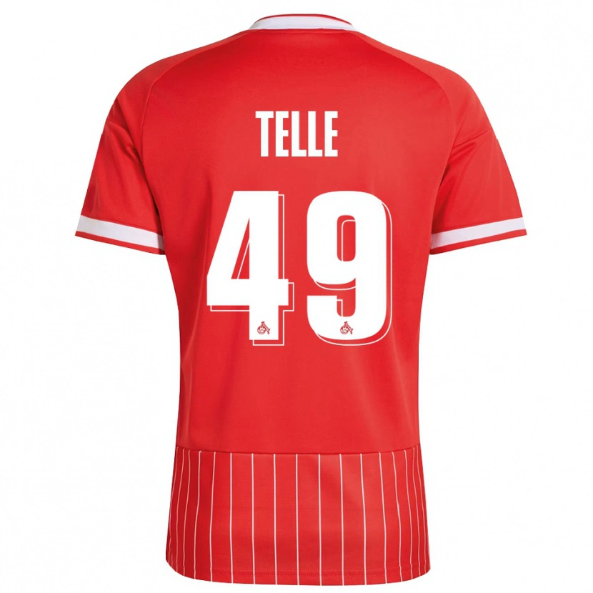 Danxen Hombre Camiseta Neo Telle #49 Verde Rojo Blanco 2ª Equipación 2026/27 La Camisa México