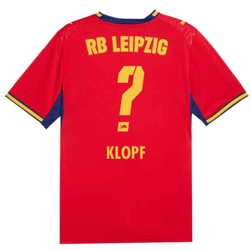 Danxen Hombre Camiseta Oskar Klopf #0 Azul Real Rojo Amarillo 2ª Equipación 2026/27 La Camisa México