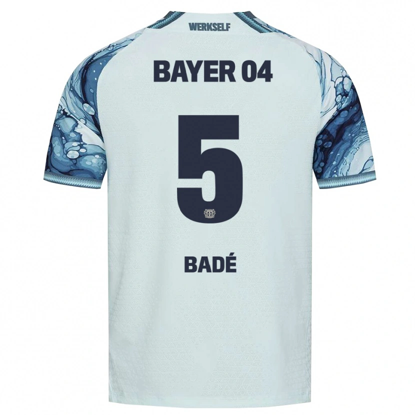 Danxen Hombre Camiseta Loïc Badé #5 Negro Verde Oscuro 2ª Equipación 2026/27 La Camisa México