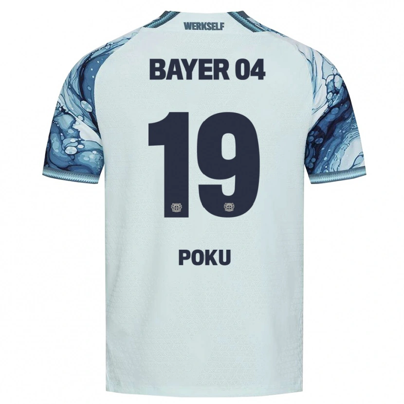 Danxen Hombre Camiseta Ernest Poku #19 Negro Verde Oscuro 2ª Equipación 2026/27 La Camisa México