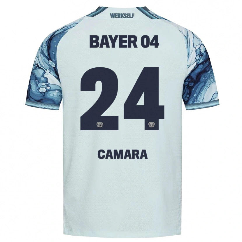 Danxen Hombre Camiseta Nourdine Camara #24 Negro Verde Oscuro 2ª Equipación 2026/27 La Camisa México