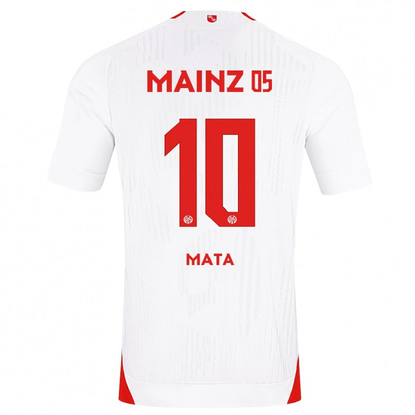 Danxen Hombre Camiseta Ken Mata #10 Blanco Rojo Amarillo 2ª Equipación 2026/27 La Camisa México