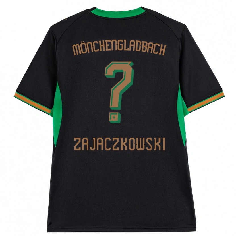 Danxen Hombre Camiseta Vincent Zajaczkowski #0 Negro Naranja Verde Marrón 2ª Equipación 2026/27 La Camisa México