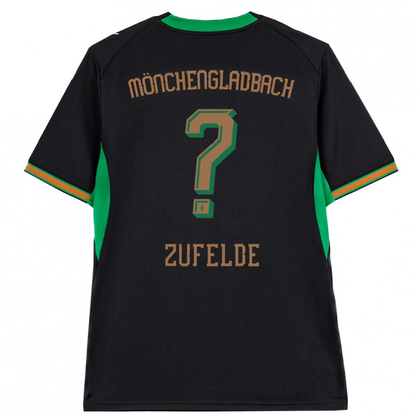 Danxen Hombre Camiseta Isaac Zufelde #0 Negro Naranja Verde Marrón 2ª Equipación 2026/27 La Camisa México