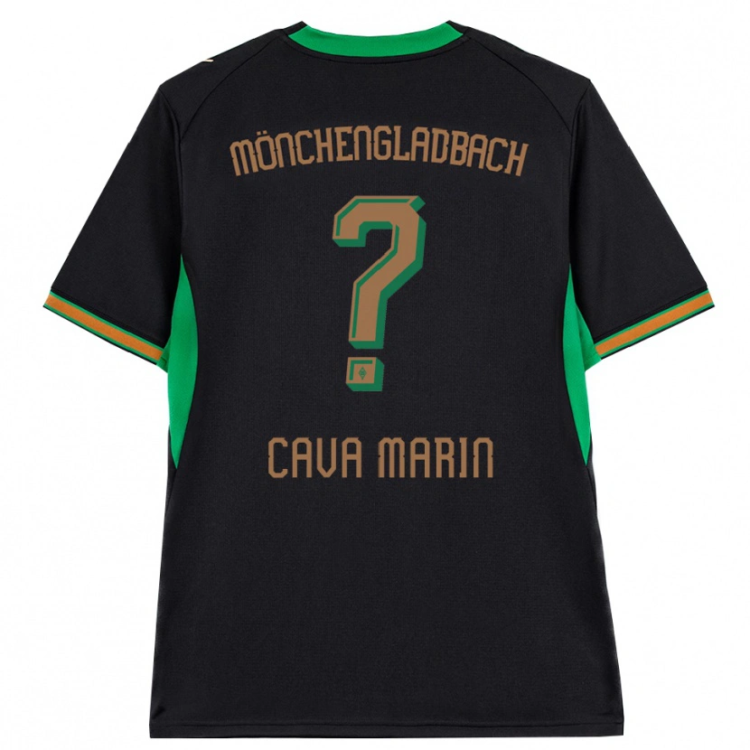 Danxen Hombre Camiseta Sofia Cava Marin #0 Negro Naranja Verde Marrón 2ª Equipación 2026/27 La Camisa México