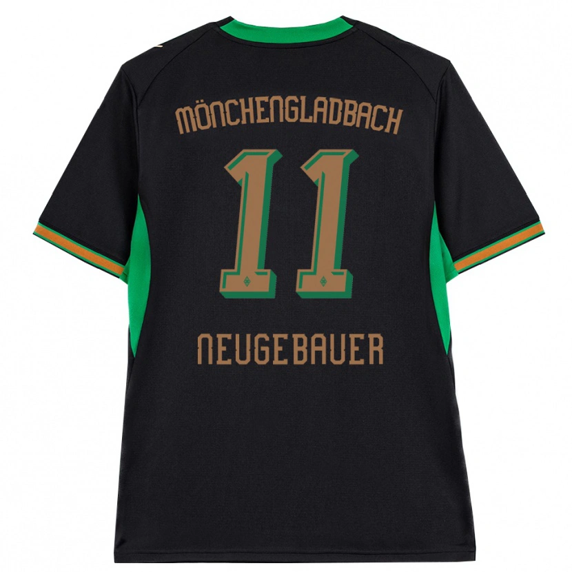 Danxen Hombre Camiseta Simon Neugebauer #11 Negro Naranja Verde Marrón 2ª Equipación 2026/27 La Camisa México