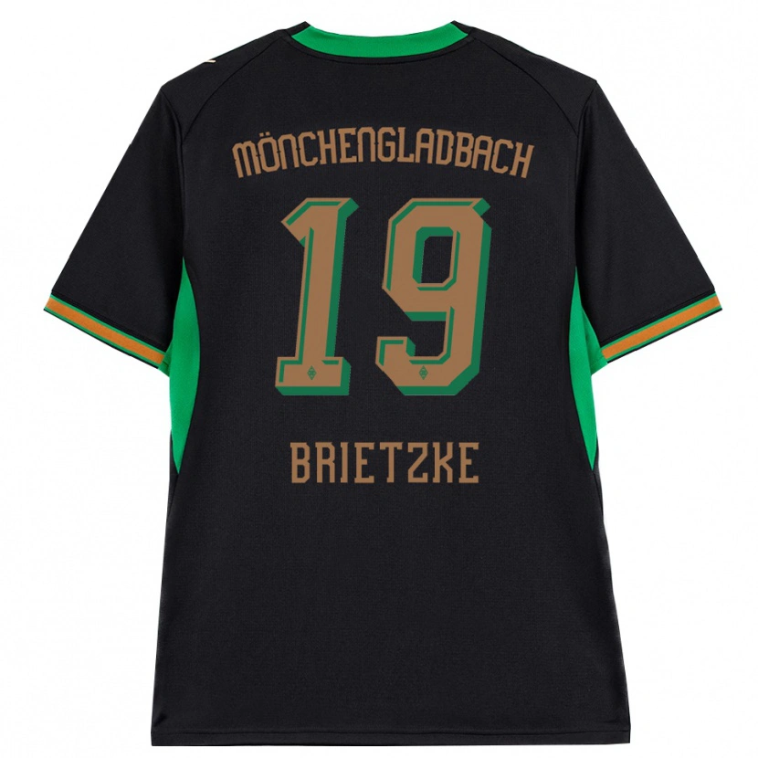 Danxen Hombre Camiseta Yvonne Brietzke #19 Negro Naranja Verde Marrón 2ª Equipación 2026/27 La Camisa México