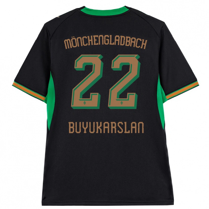 Danxen Hombre Camiseta Oguzcan Büyükarslan #22 Negro Naranja Verde Marrón 2ª Equipación 2026/27 La Camisa México