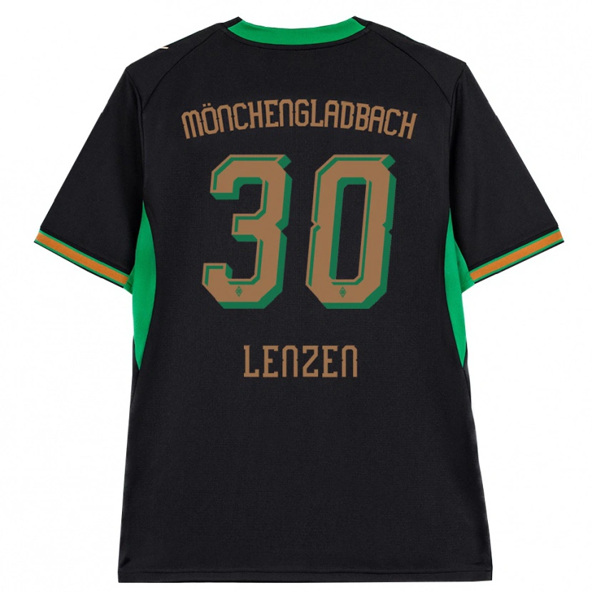 Danxen Hombre Camiseta Hannah Lenzen #30 Negro Naranja Verde Marrón 2ª Equipación 2026/27 La Camisa México