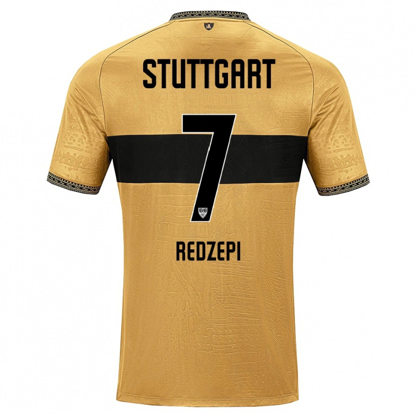 Danxen Hombre Camiseta Dafina Redzepi #7 Blanco Negro Marrón 2ª Equipación 2026/27 La Camisa México