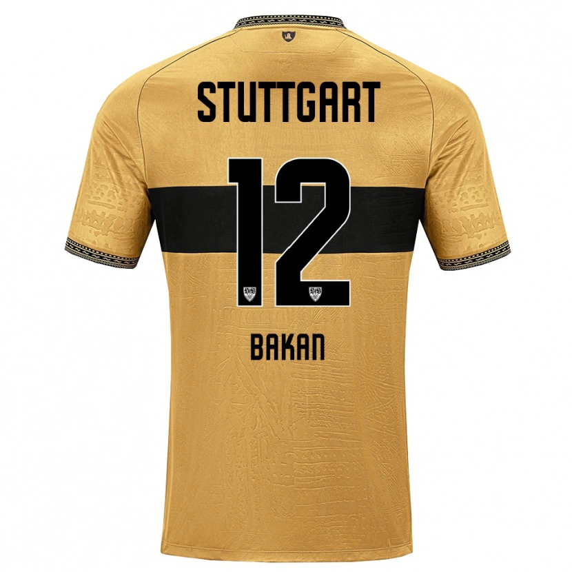 Danxen Hombre Camiseta Eren Bakan #12 Blanco Negro Marrón 2ª Equipación 2026/27 La Camisa México