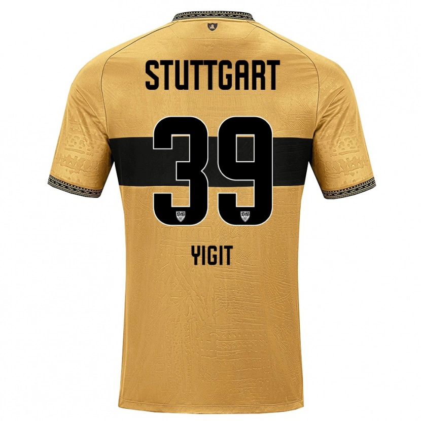 Danxen Hombre Camiseta Ertugrul Yigit #39 Blanco Negro Marrón 2ª Equipación 2026/27 La Camisa México