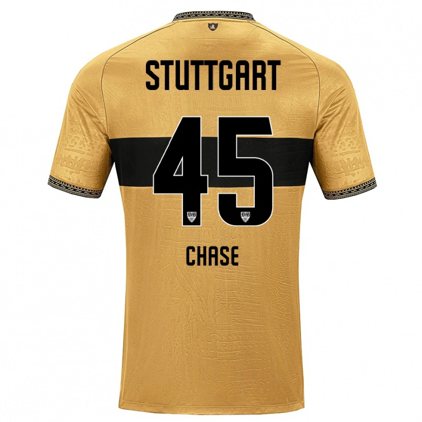 Danxen Hombre Camiseta Anrie Chase #45 Blanco Negro Marrón 2ª Equipación 2026/27 La Camisa México
