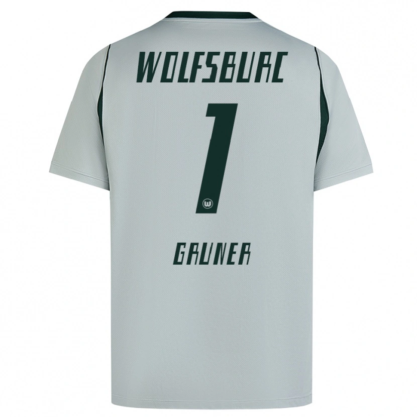 Danxen Hombre Camiseta Paul Gruner #1 Verde Gris 2ª Equipación 2026/27 La Camisa México