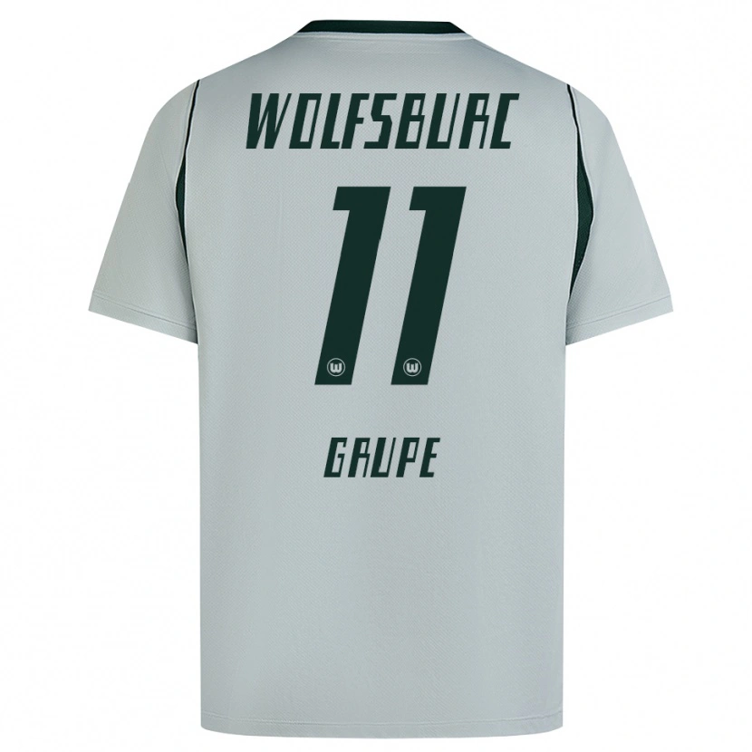 Danxen Hombre Camiseta Lenn Grupe #11 Verde Gris 2ª Equipación 2026/27 La Camisa México
