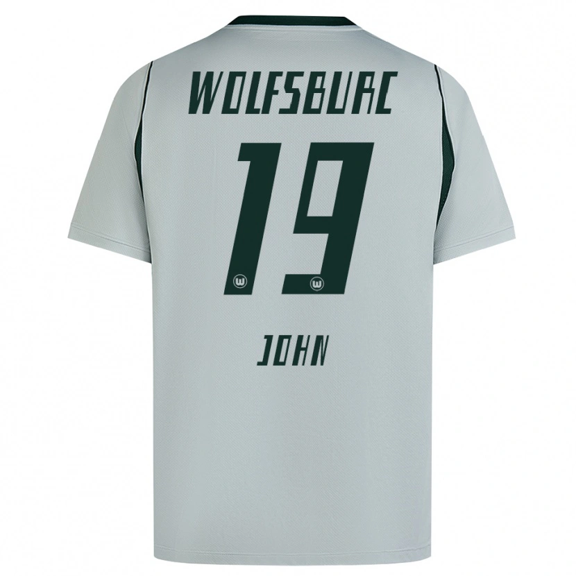Danxen Hombre Camiseta Michael John #19 Verde Gris 2ª Equipación 2026/27 La Camisa México