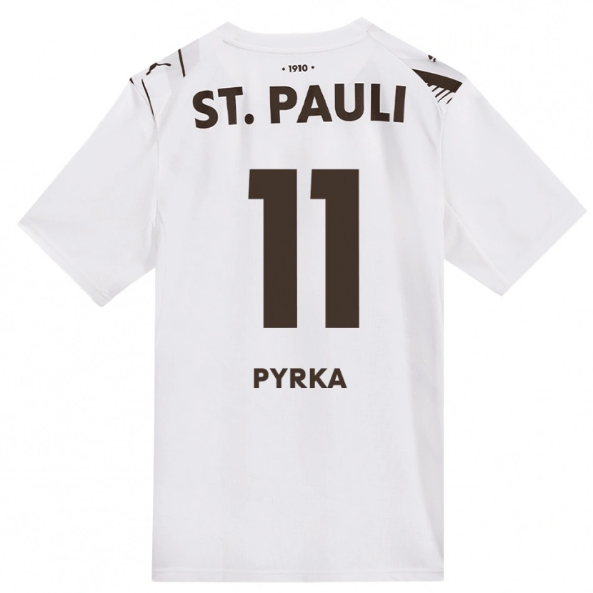 Danxen Hombre Camiseta Arkadiusz Pyrka #11 Café Blanco Rojo 2ª Equipación 2026/27 La Camisa México