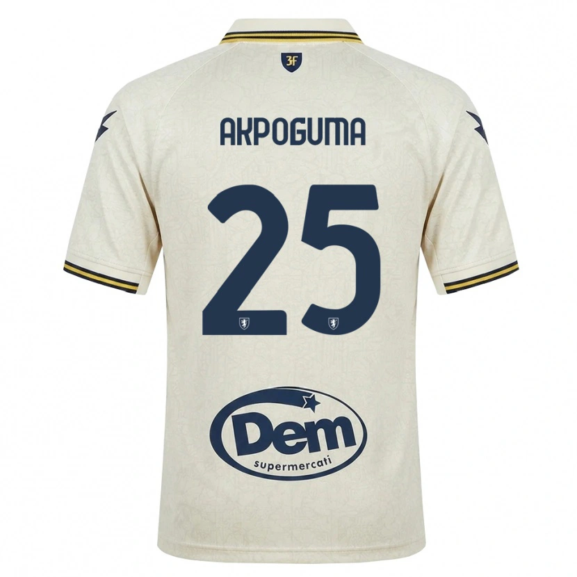 Danxen Hombre Camiseta Kevin Akpoguma #25 Oldlace Amarillo Negro 2ª Equipación 2026/27 La Camisa México